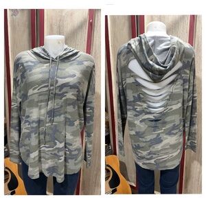 J.O.A. Gray Knit Top